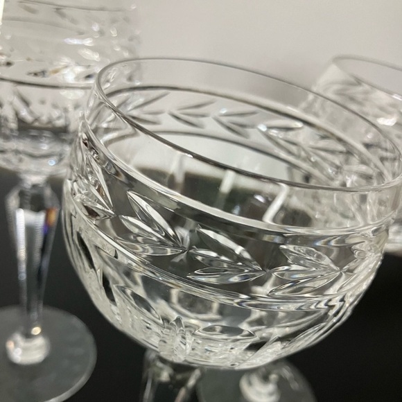 ROGASKA Cut Crystal Balloon Wine Glass Set of 3 (RARE FINDS)!!!!! - Picture 4 of 8